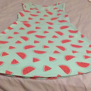Blue watermelon dress
